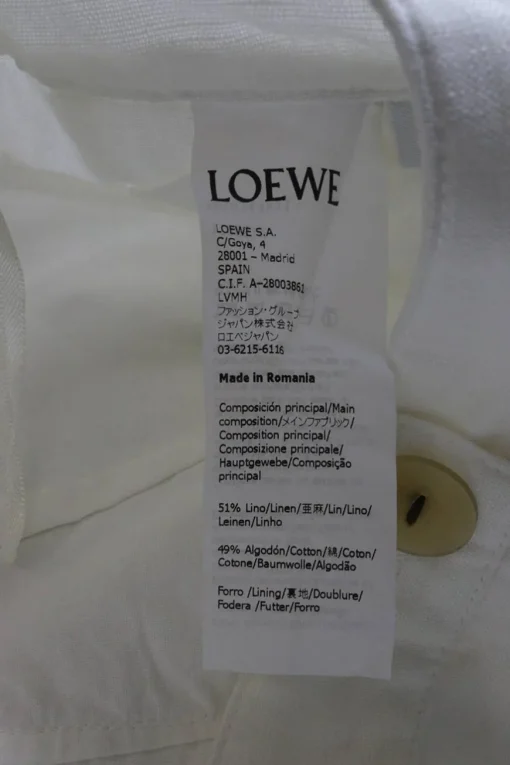 Paula's Ibiza ivory cotton-blend pull-on A-line midi dress