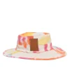 Paula's Ibiza tie-dye cotton canvas bucket hat with leather anagram patch