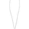 Pavé-set 1.15 CTTW diamonds on 18-Karat white gold Divas' Dream solitaire pendant necklace with lobster clasp closure
