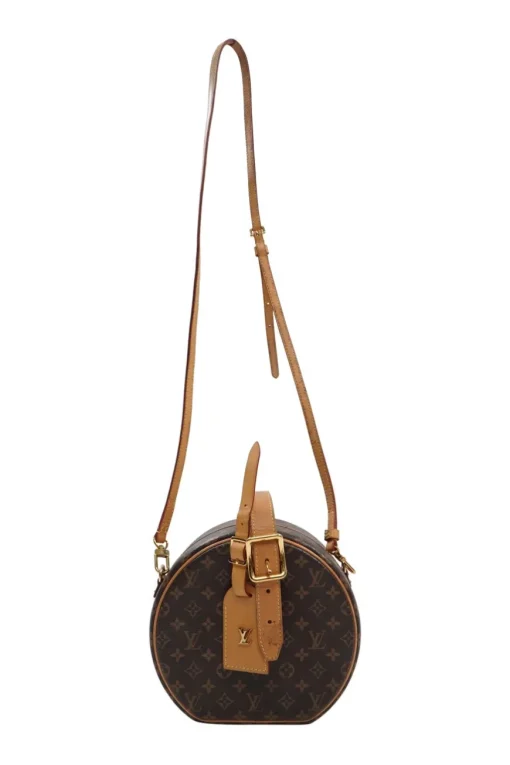 Petite Boîte Chapeau Monogram Canvas Shoulder Bag