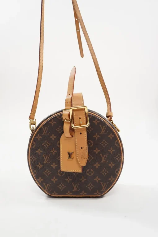 Petite Boîte Chapeau Monogram Canvas Shoulder Bag
