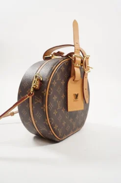 Petite Boîte Chapeau Monogram Canvas Shoulder Bag