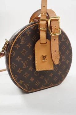 Petite Boîte Chapeau Monogram Canvas Shoulder Bag