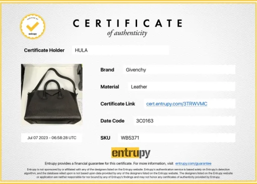 Pewter grained calfskin Antigona satchel with gunmetal hardware