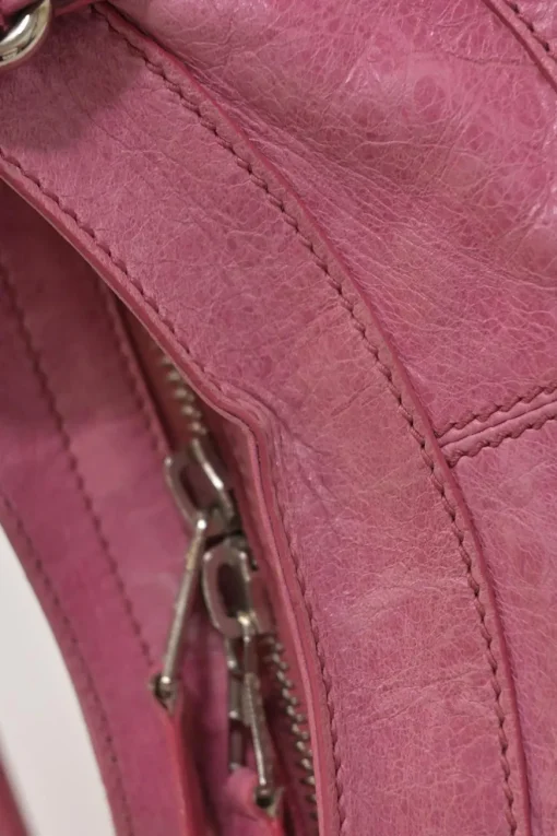 Pink aged calfskin The Giant Part Time two-way bag