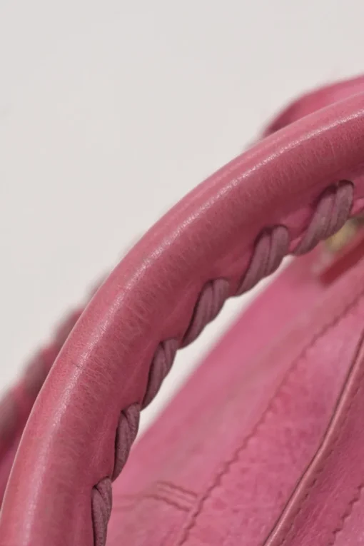 Pink aged calfskin The Giant Part Time two-way bag