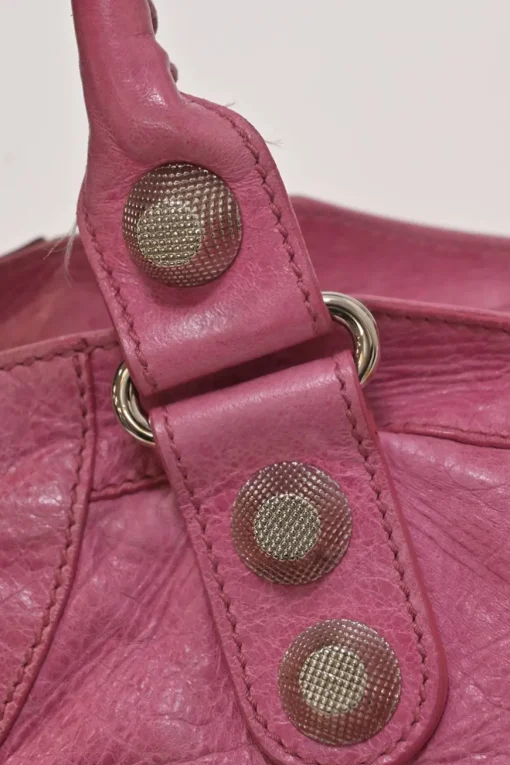 Pink aged calfskin The Giant Part Time two-way bag