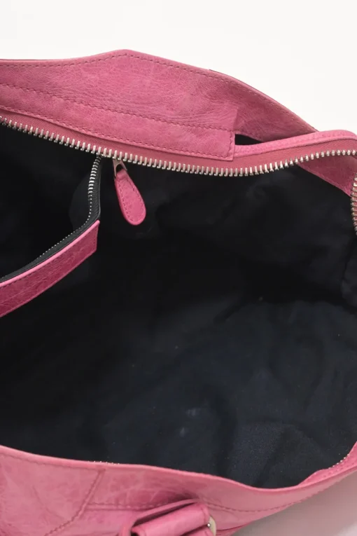 Pink aged calfskin The Giant Part Time two-way bag
