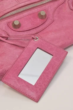 Pink aged calfskin The Giant Part Time two-way bag