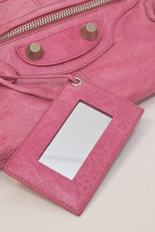 Pink aged calfskin The Giant Part Time two-way bag