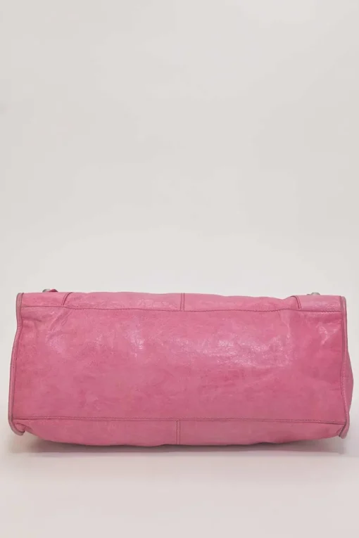 Pink aged calfskin The Giant Part Time two-way bag