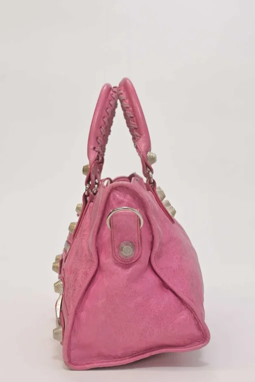 Pink aged calfskin The Giant Part Time two-way bag