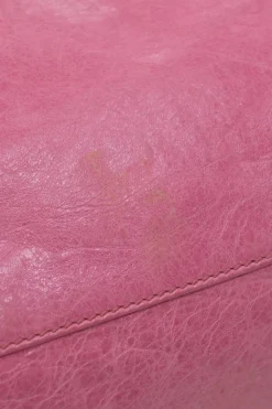 Pink aged calfskin The Giant Part Time two-way bag
