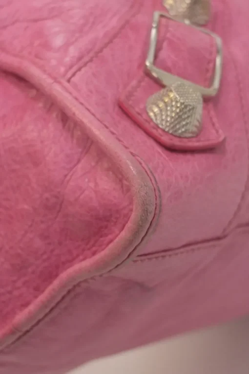 Pink aged calfskin The Giant Part Time two-way bag
