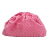 Pink Intrecciato 'The Pouch' Clutch Bag
