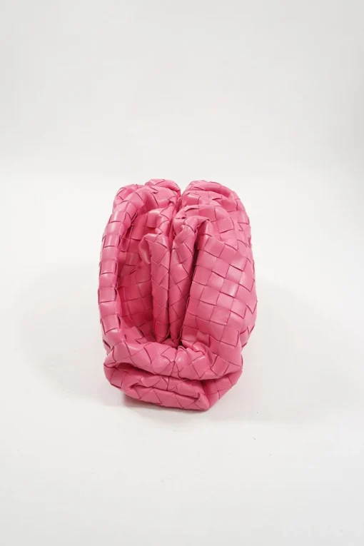 Pink Intrecciato 'The Pouch' Clutch Bag