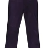 Purple suede pull-on mid-rise skinny pants