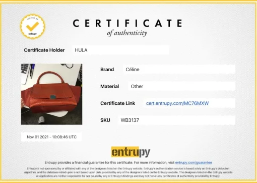 Red trapeze leather and suede Top handle bag with detachable strap