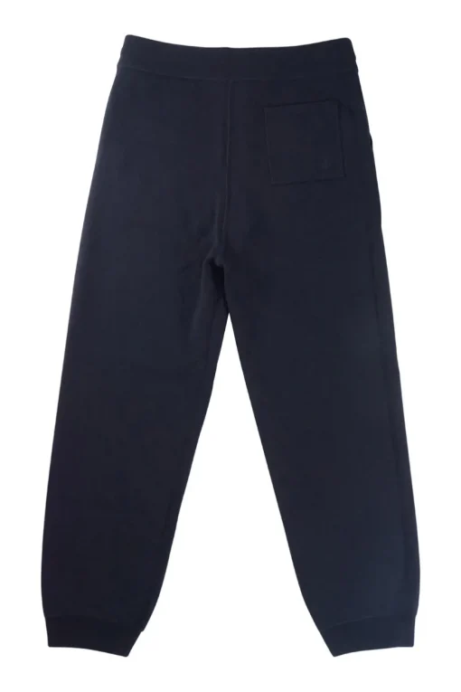 Reversible pants with camo jacquard