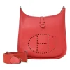 Rouge Casaque Clemence leather Evelyne shoulder bag