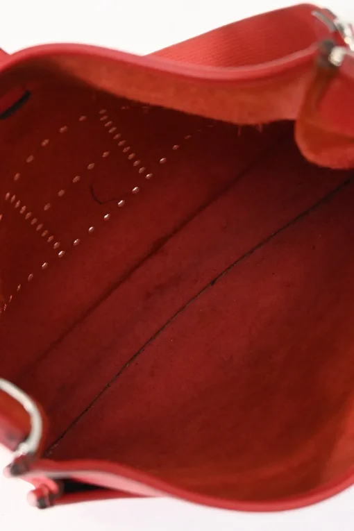 Rouge Casaque Clemence leather Evelyne shoulder bag