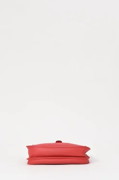 Rouge Casaque Clemence leather Evelyne shoulder bag