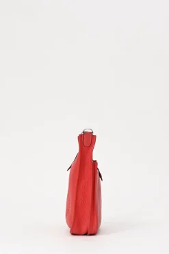 Rouge Casaque Clemence leather Evelyne shoulder bag