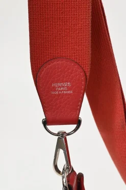 Rouge Casaque Clemence leather Evelyne shoulder bag