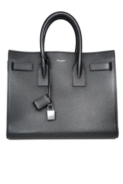 Saint Laurent Sac de Jour small in grained leather handbag