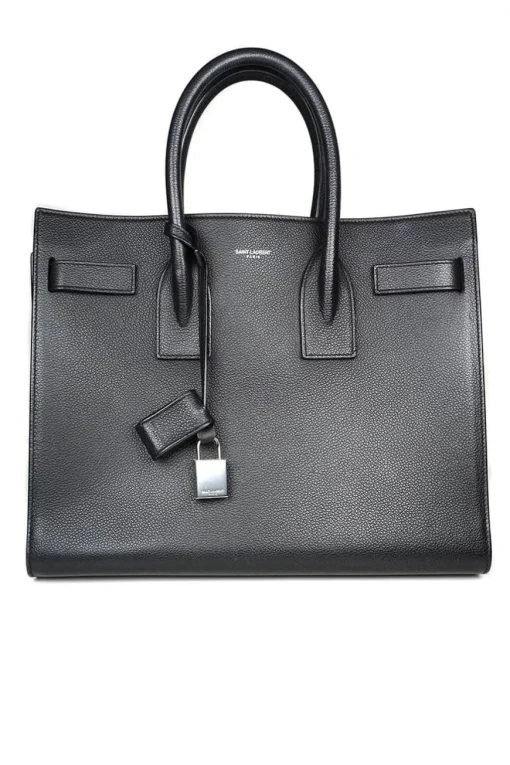 Saint Laurent Sac de Jour small in grained leather handbag