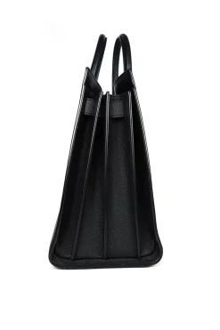 Saint Laurent Sac de Jour small in grained leather handbag
