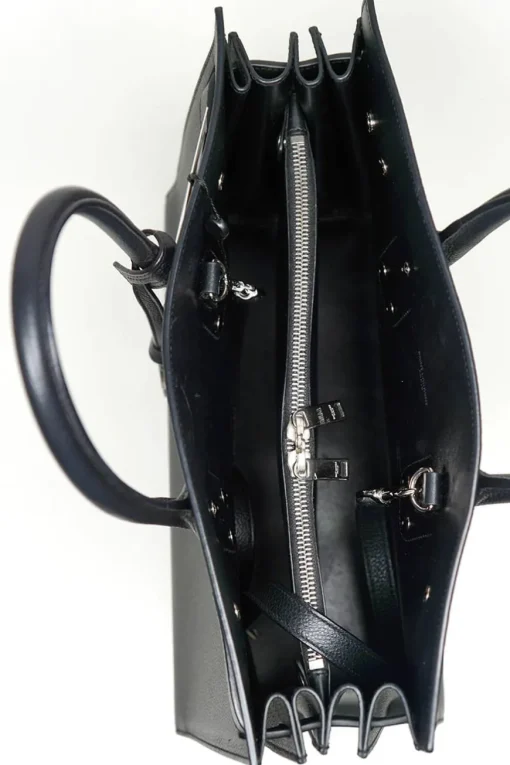 Saint Laurent Sac de Jour small in grained leather handbag