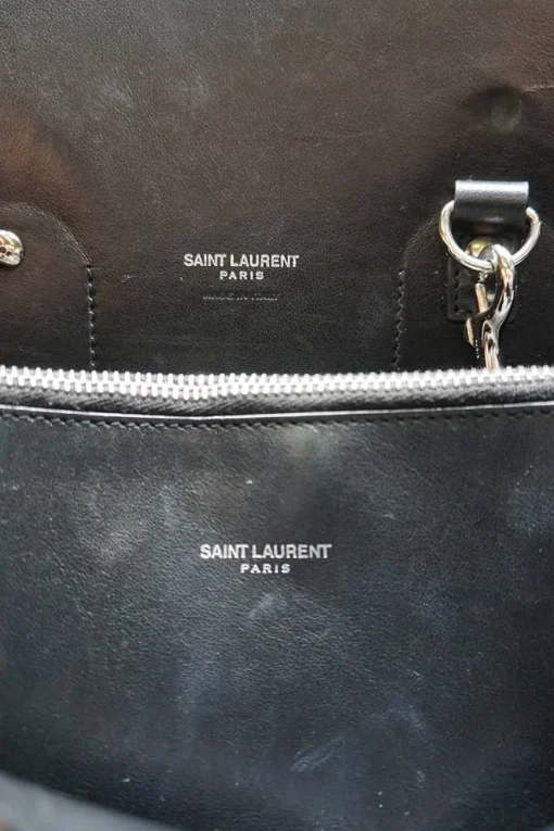 Saint Laurent Sac de Jour small in grained leather handbag