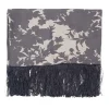 Silk Pashmina Silk Scarf with Floral Pattern