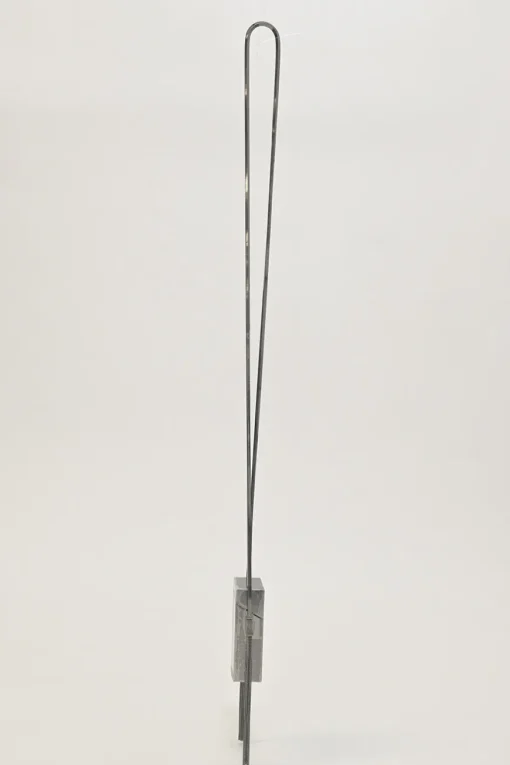 Silver-tone metallic cigarette case on snake chain strap