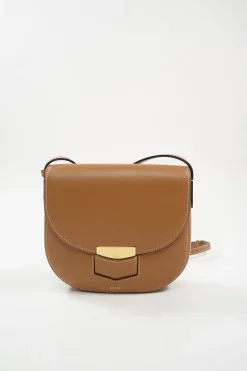 Small Brown Trotteur Crossbody Bag