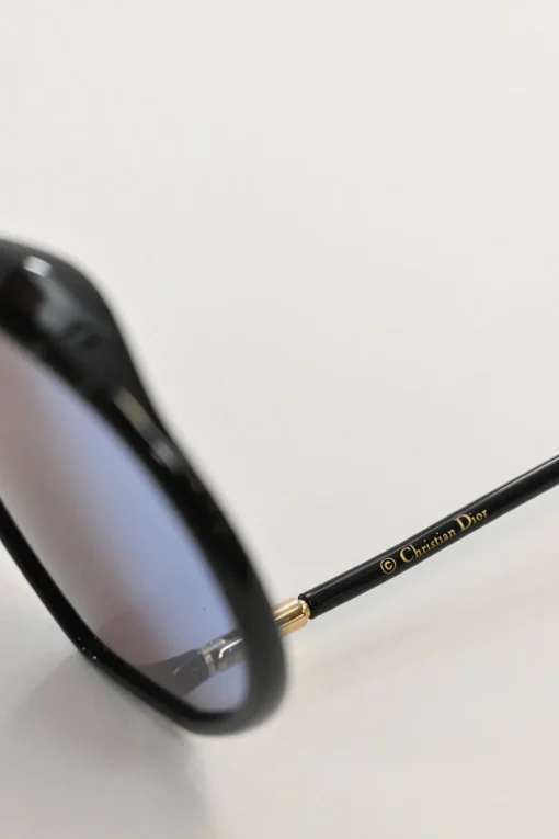 So Stellaire 4 Black Square-shaped Frame and Brown Shaded Sunglasses