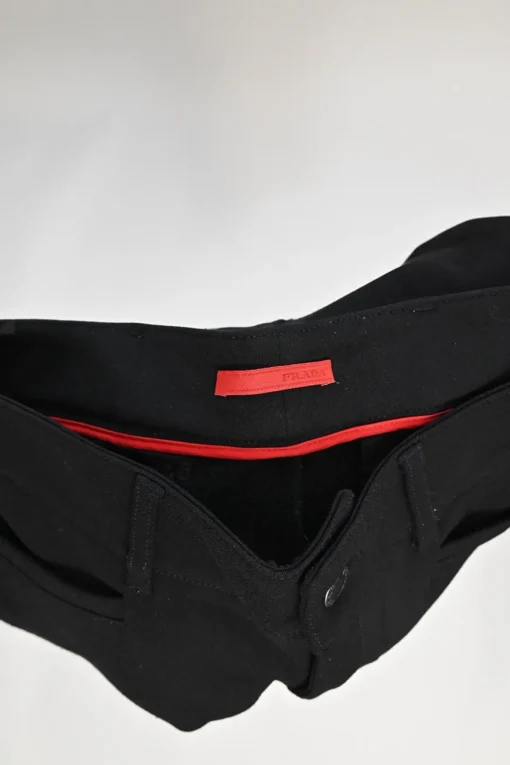 Sport black polyamide-blend low-rise riding breech-style leggings