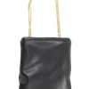 Stand Studio Black Faux Puffed Leather Olympia Bag