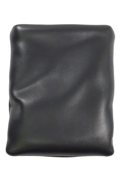 Stand Studio Black Faux Puffed Leather Olympia Bag