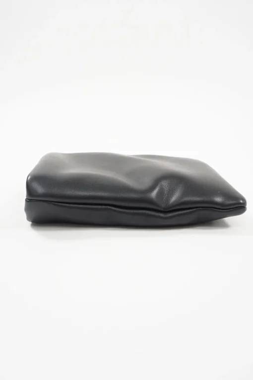 Stand Studio Black Faux Puffed Leather Olympia Bag