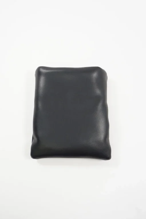 Stand Studio Black Faux Puffed Leather Olympia Bag
