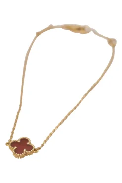Sweet Alhambra 18k Pink Gold Bracelet