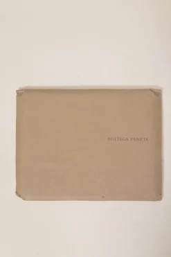 Taupe brown intrecciato nappa leather hobo bag