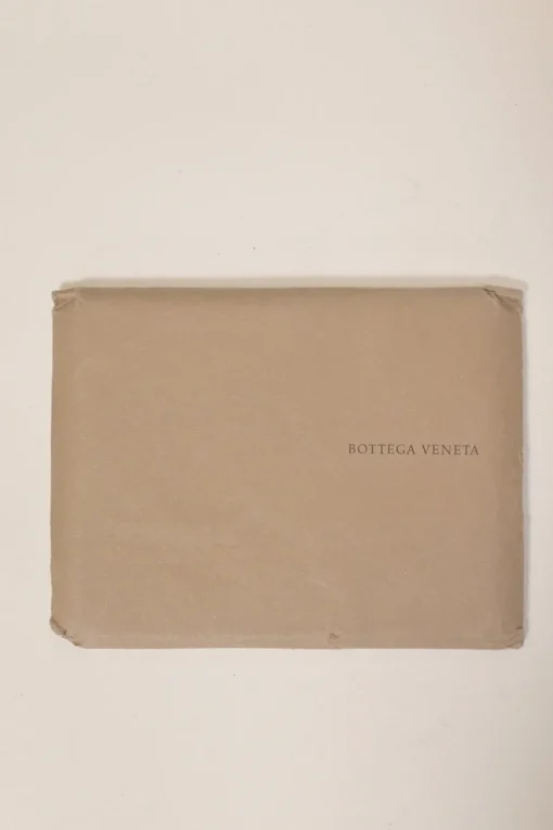 Taupe brown intrecciato nappa leather hobo bag