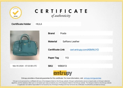 Teal Saffiano leather Vitello Daino rectangle bowler bag with detachable shoulder strap