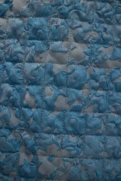 Textured circle skirt