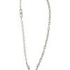 Tiffany HardWear pearl lock bracelet. sterling silver with freshwater cultured pearls
