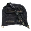 Tod's fabric shoulder hobo in black