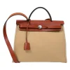 Trench Toile and Vache Hunter leather Herbag Zip 31 bag with palladium-plated hardware